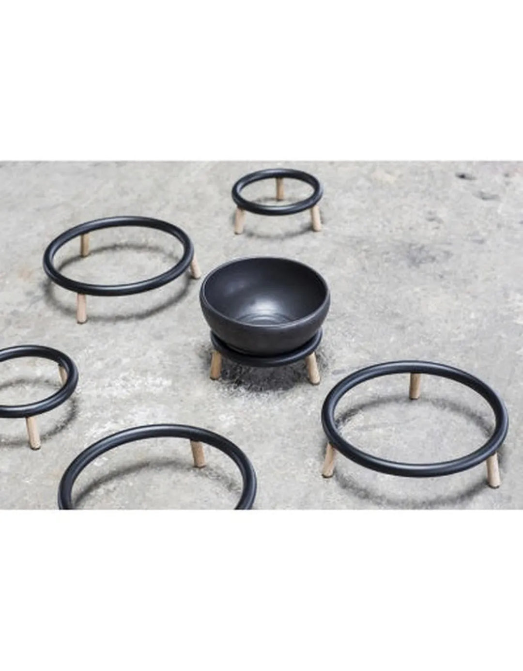 Serax - Studio Simple - Kom Drager L Zwart Daysign