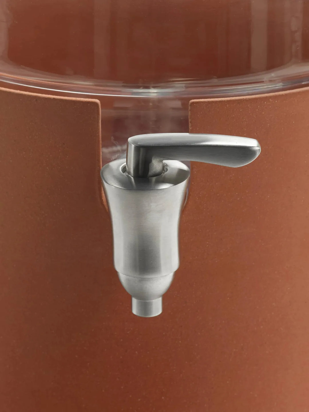 Serax - Studio Simple - Voorraadpot Terracotta Met Kraan L