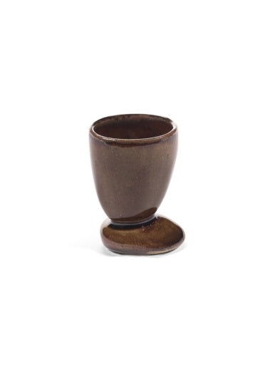 Serax - Uncharted - EIERDOPJE OKER OUT OF LINES - Set van 2