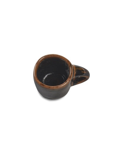 Serax - Uncharted - ESPRESSOKOP ZWARTBRUIN OUT OF LINES - Set van 2