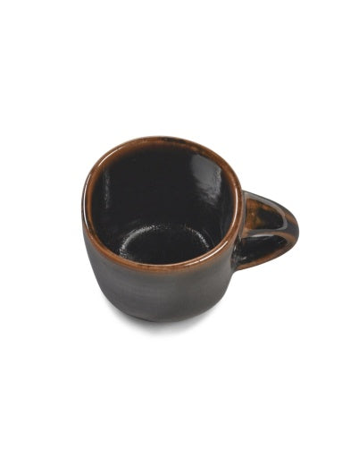 Serax - Uncharted - KOFFIEKOP ZWARTBRUIN OUT OF LINES - Set van 2