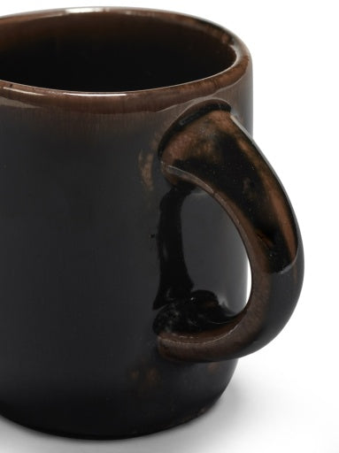 Serax - Uncharted - KOFFIEKOP ZWARTBRUIN OUT OF LINES - Set van 2