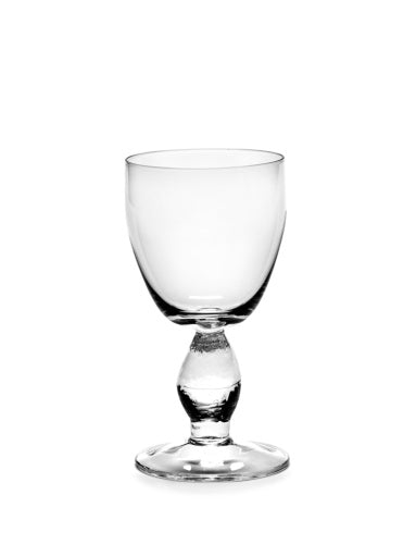 Serax - Uncharted - WITTEWIJNGLAS OUT OF LINES - Set van 4