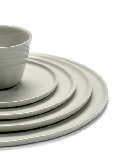 Serax - Vincent Van Duysen - BORD LAAG L IVORY CENA - Set van 4