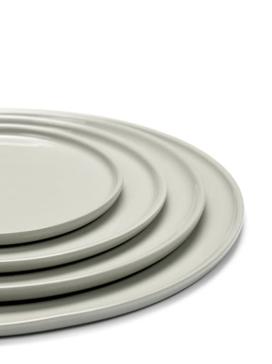 Serax - Vincent Van Duysen - BORD LAAG M IVORY CENA - Set van 4