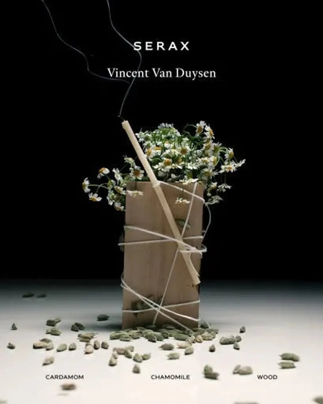 Serax - Vincent Van Duysen - Geurkaars L Donkerblauw Panarea
