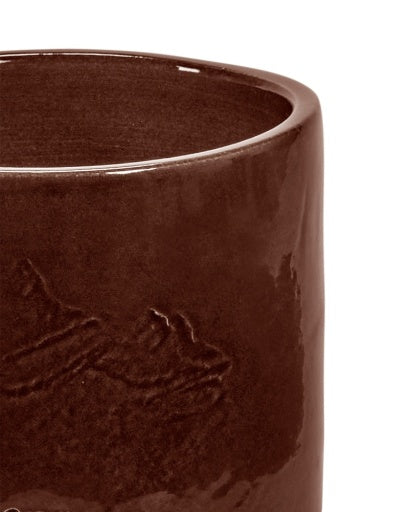 Serax - Vincent Van Duysen - SIERPOT 02 BRUIN VASO