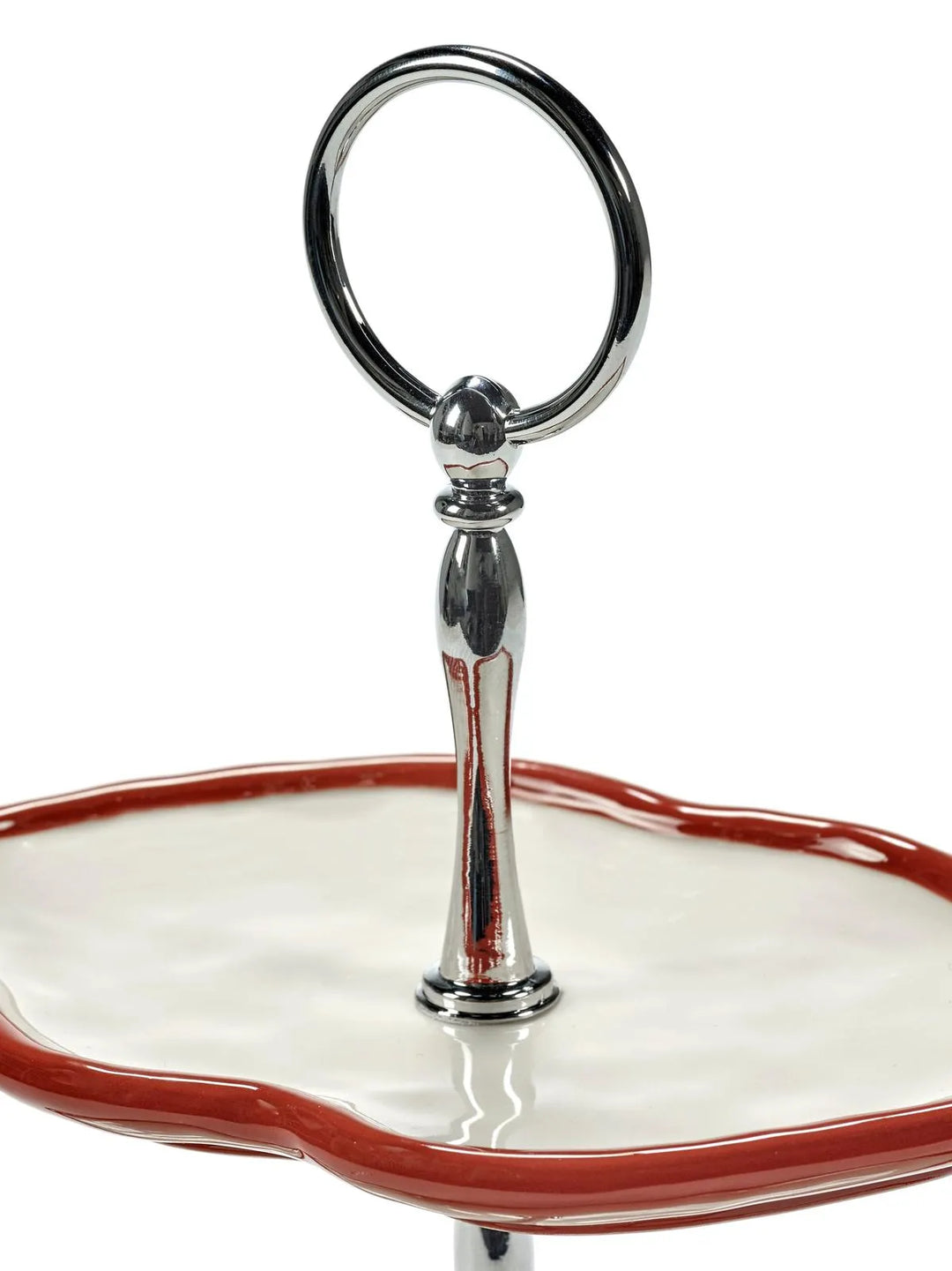 Serax - Wouters &amp; Hendrix - Gebakschalen Cakestandaard 2-laags Rood Wit