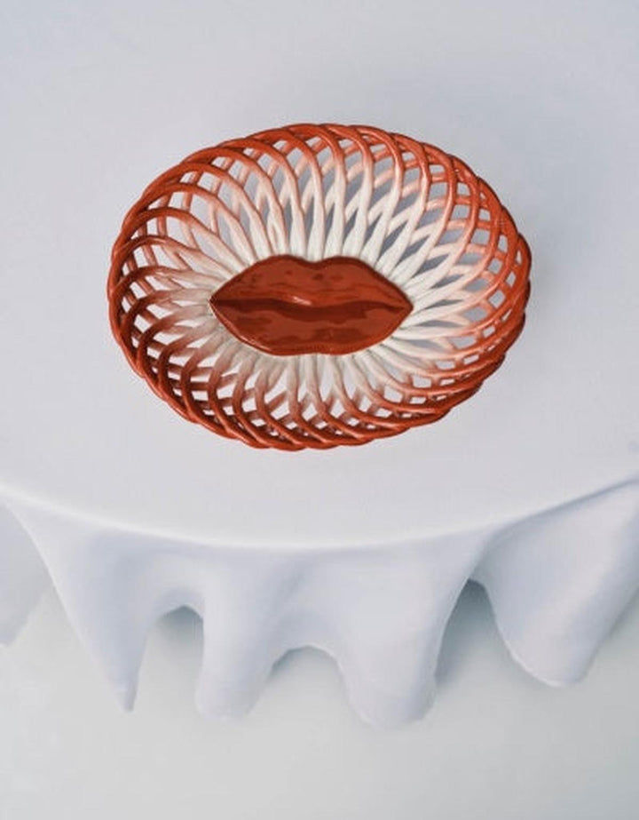 Serax - Wouters &amp; Hendrix - Saladeschalen Mand Rood Wit Salvador