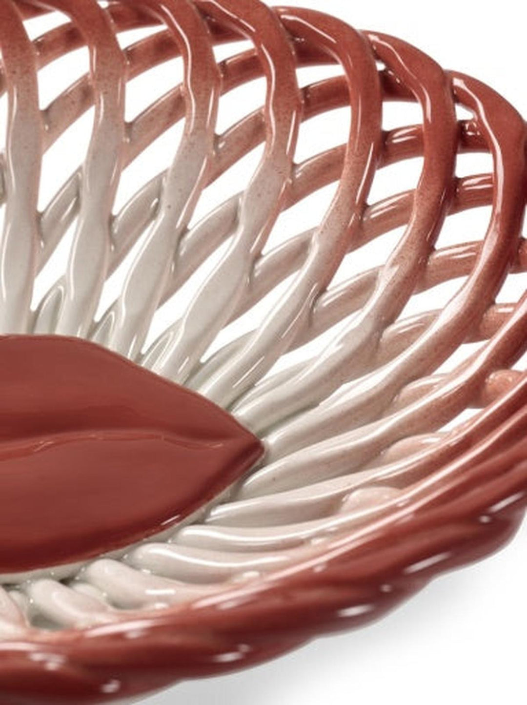 Serax - Wouters &amp; Hendrix - Saladeschalen Mand Rood Wit Salvador