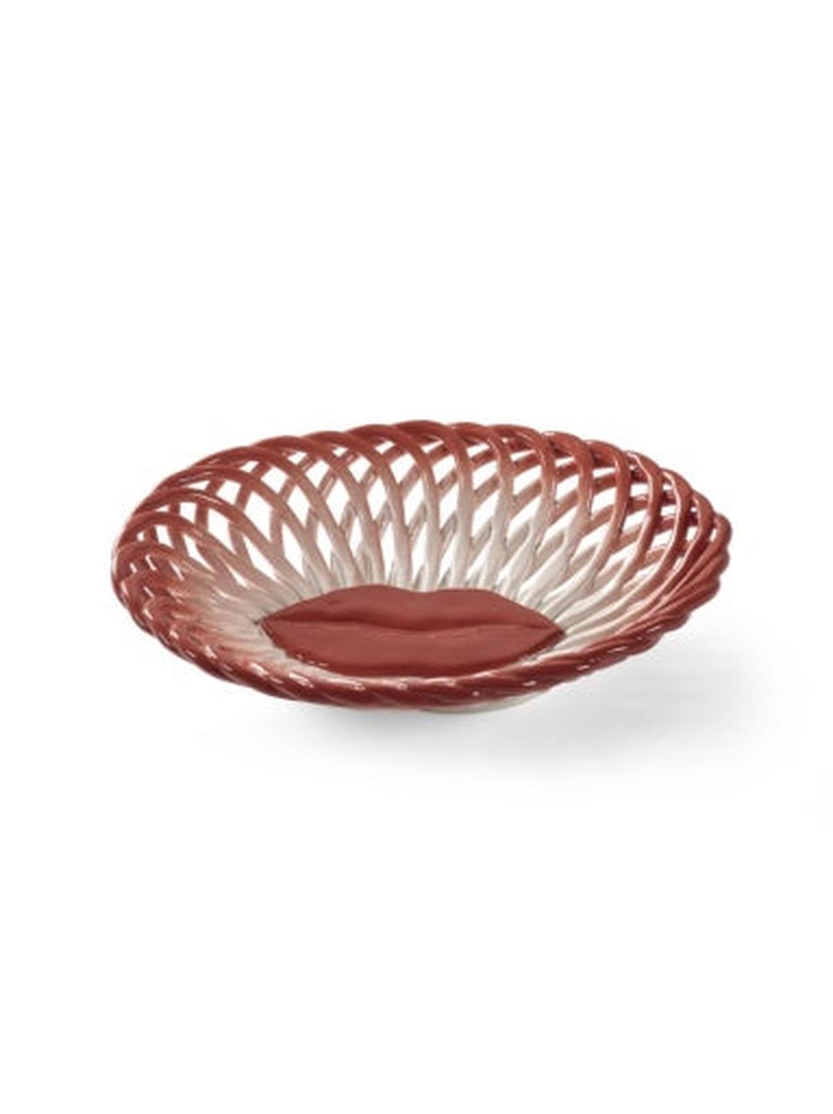 Serax - Wouters & Hendrix - Saladeschalen Mand Rood Wit Salvador