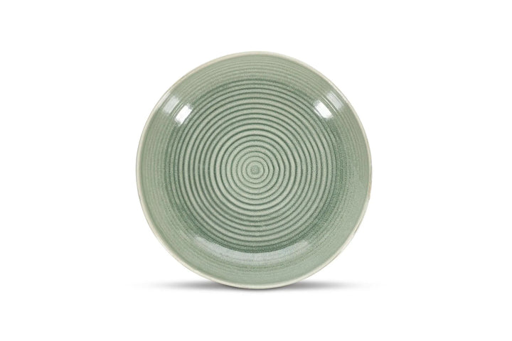 Serveerschaal 32xH7,5cm groen Cameo