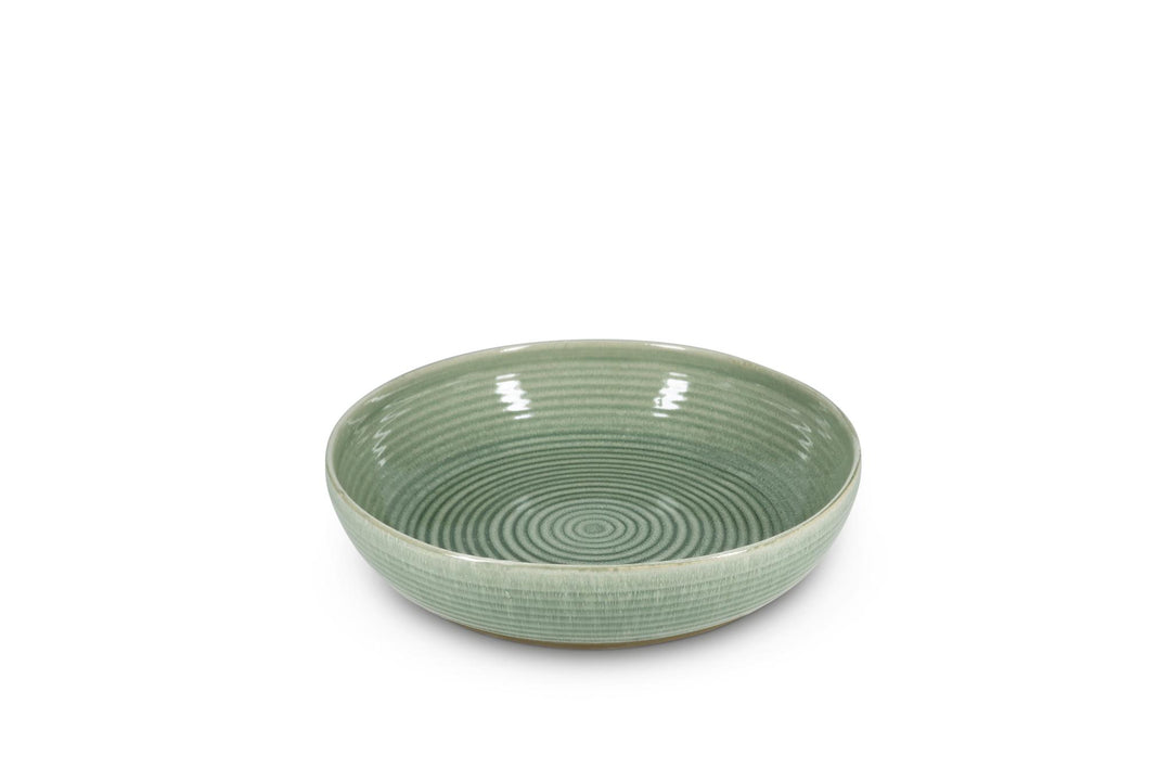 Serveerschaal 32xH7,5cm groen Cameo