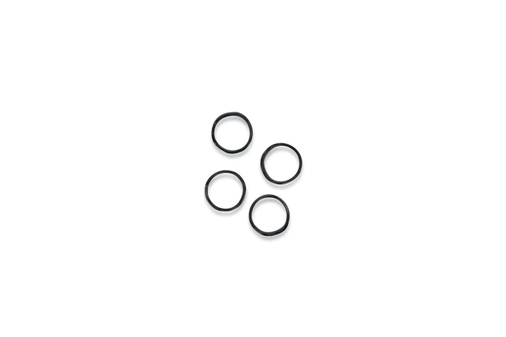 Servetring 4,5cm organisch zwart Charm - set/4