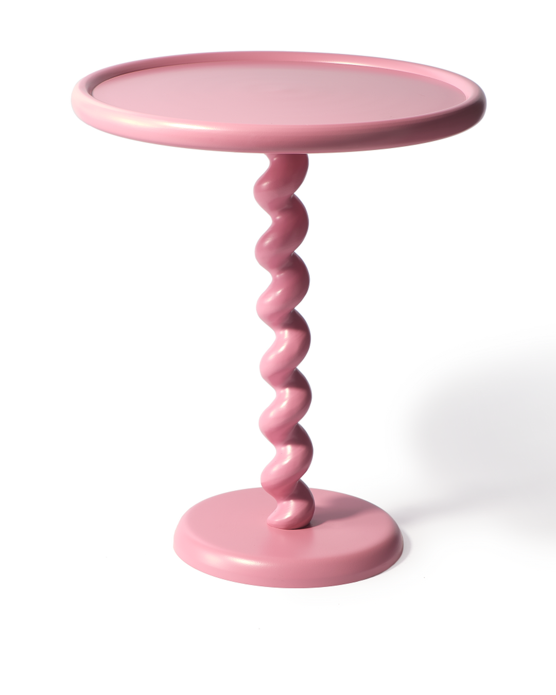 Polspotten - Bijzettafel Twister Roze