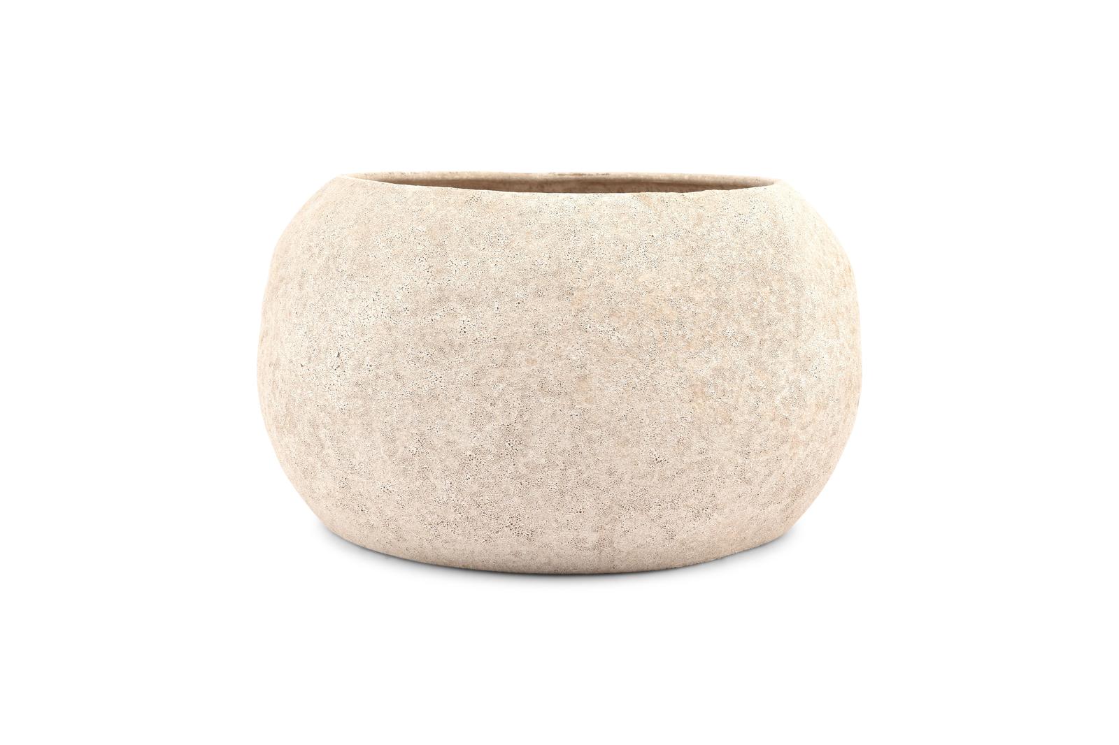 Sierschaal 31xH18cm beige Cave