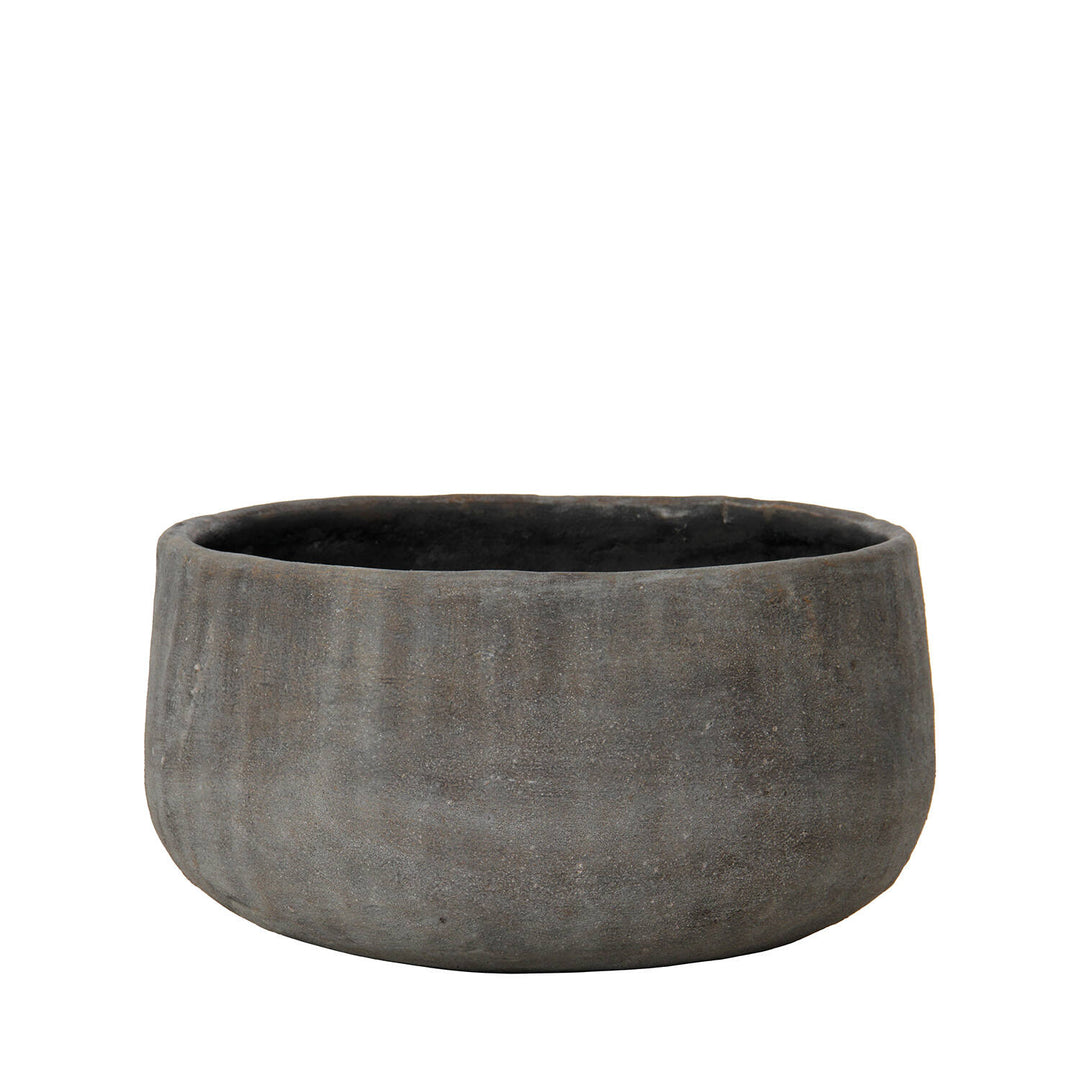 Pottery Pots - Bloempot Aya S, Wabi Chocoladebruin