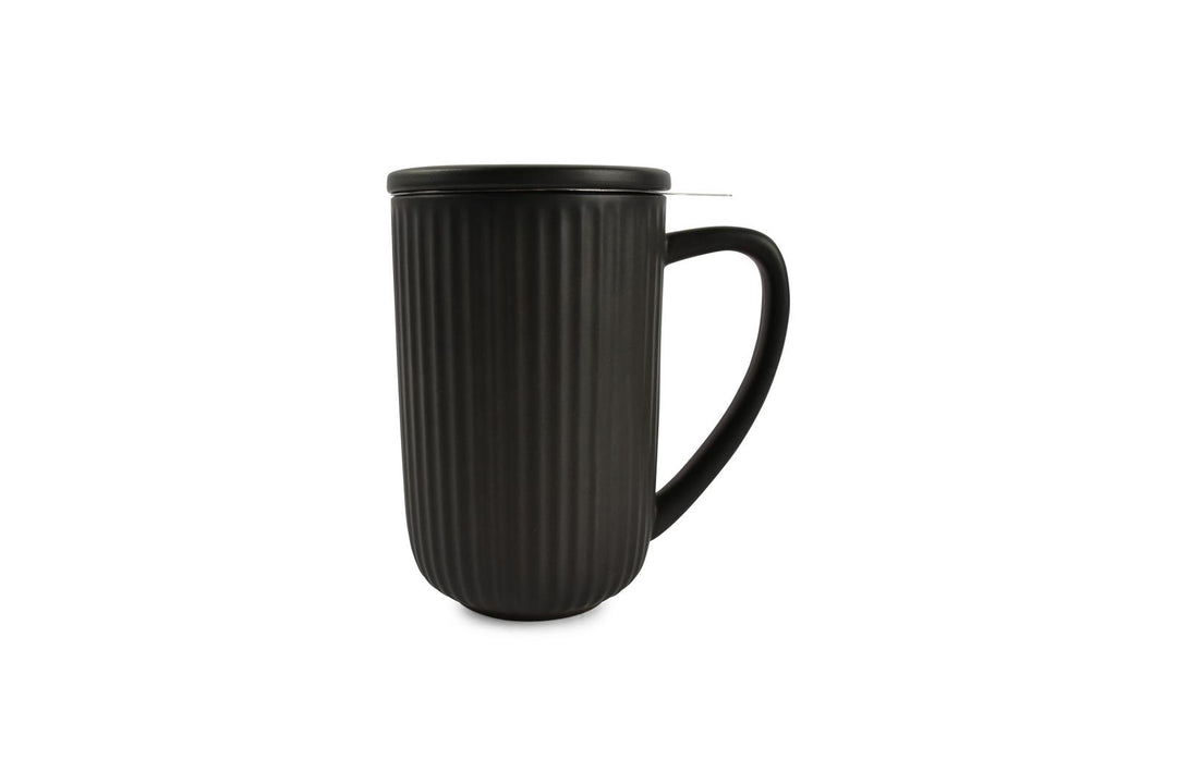 Theebeker 60cl zwart Hi!Tea