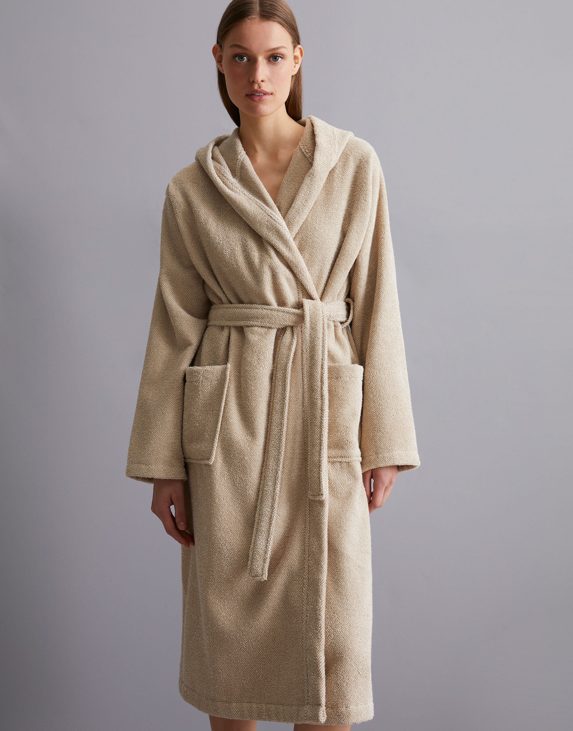 Timeless Women Melange Badjas - XL