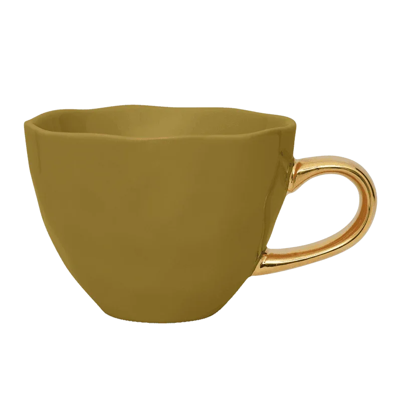 Urban Nature Culture | Good Morning Kopje Cappuccino / Tea Ø11 cm - Amber Green