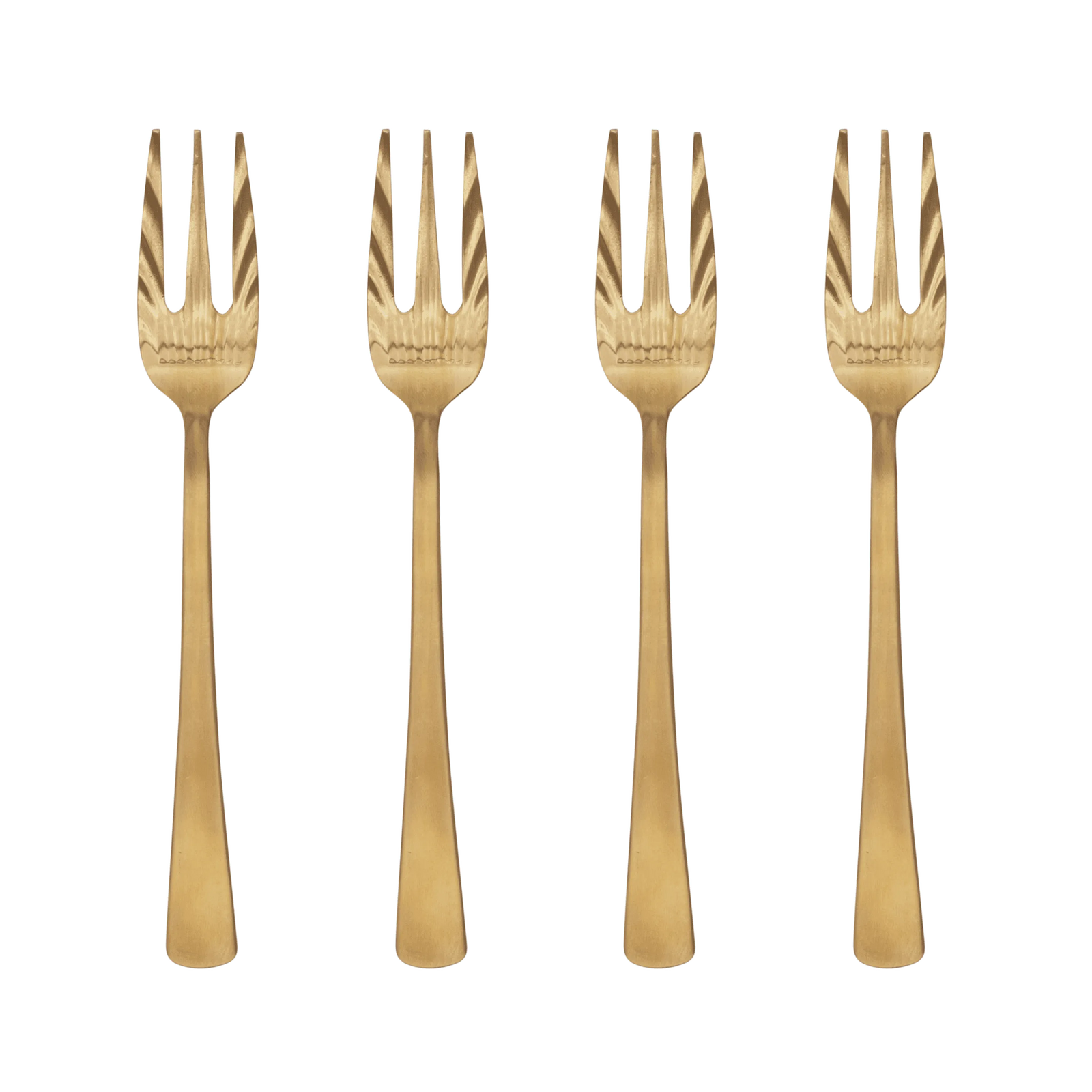 Urban Nature Culture | Vork goud set van 4 in cadeauverpakking