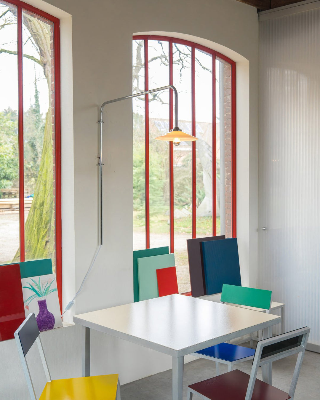 Valerie Objects - Serax - Muller van Severen - Hanglamp N°5 Verchroomd Staal