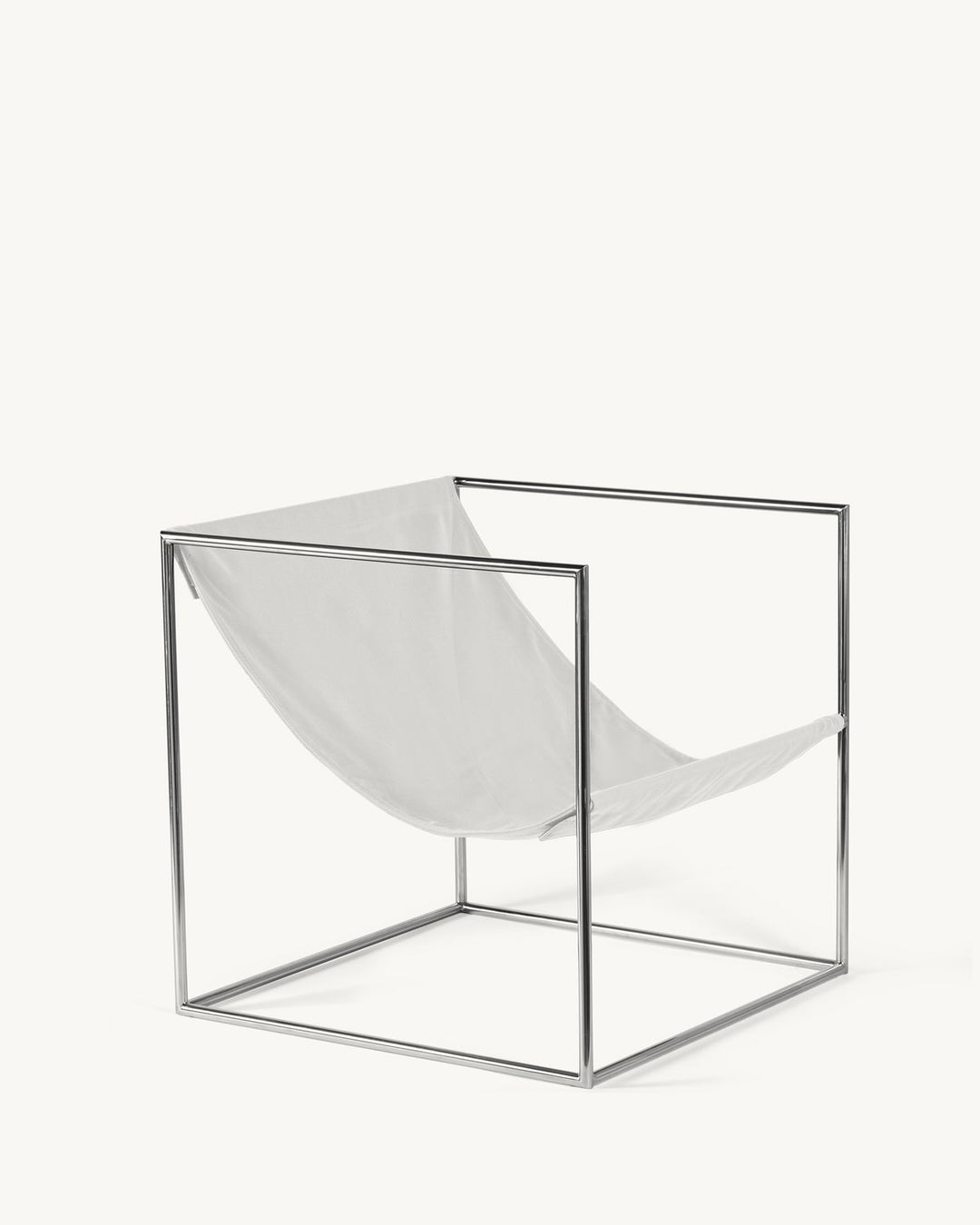 Serax - muller van severen - Stoelen Solo Zit Roestvast Staal/Wit