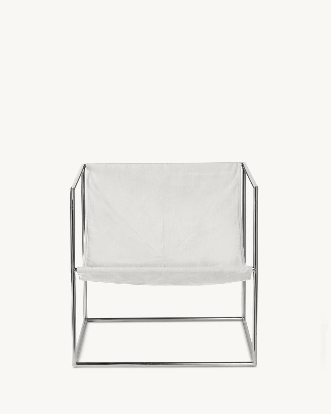 Serax - muller van severen - Stoelen Solo Zit Roestvast Staal/Wit