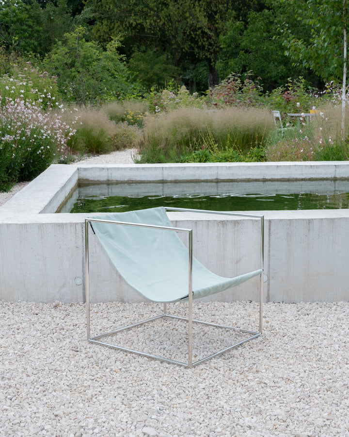 Serax - muller van severen - Stoelen Solo Zit Roestvast Staal/Groen