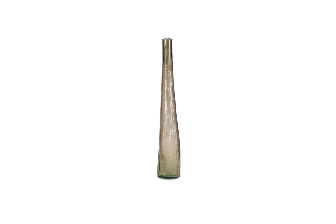 Vaas 9xH55cm bruin Twig