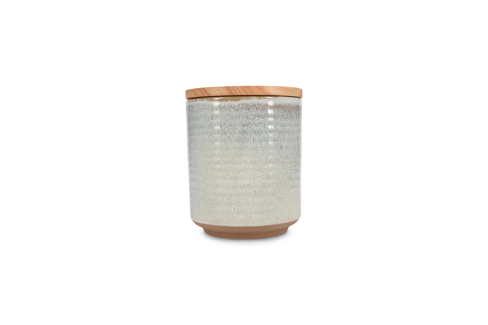 Voorraadpot 12,5xH15,5cm beige Cameo