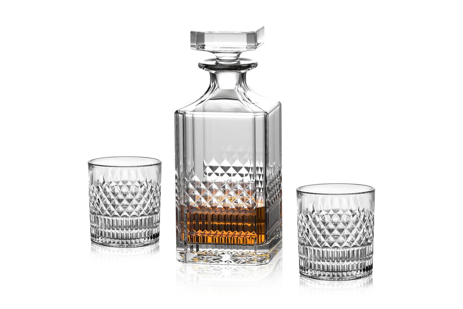 Whiskyset Vintage 3-delig Bond