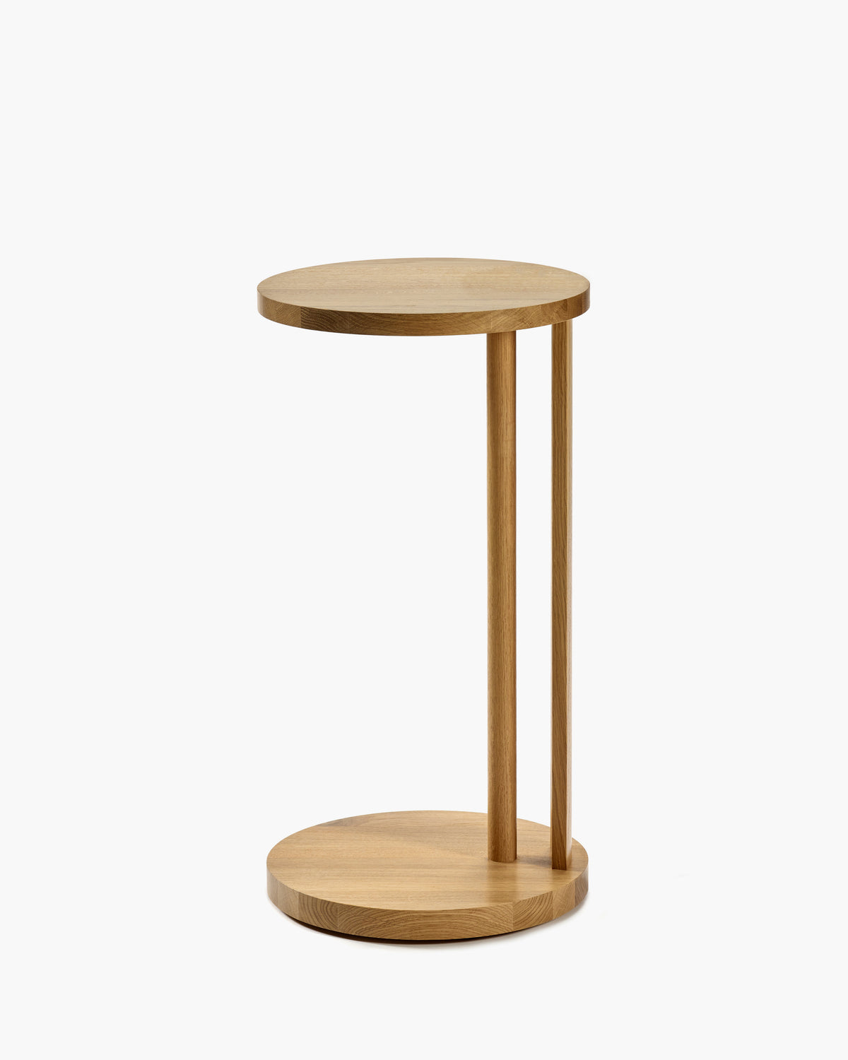 Ann Demeulemeester - Bijzettafel Hoog Eik Naturel Aura