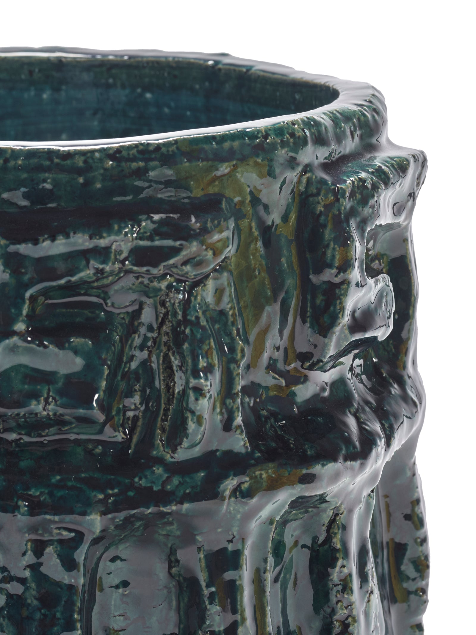 Serax - Bela Silva - Bloempot Groen Blauw 09 Look At Me