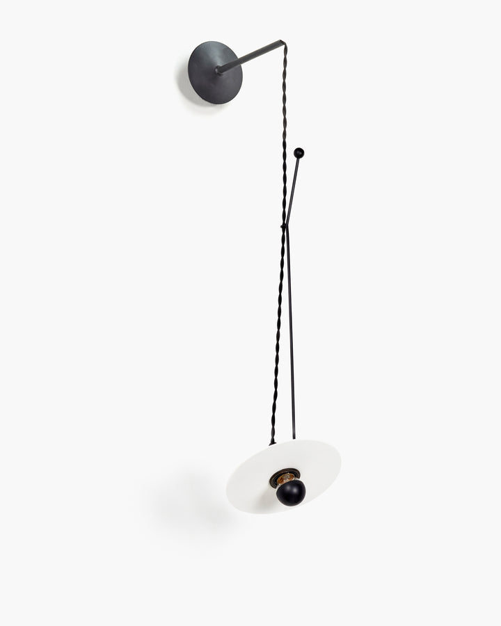 Ann Demeulemeester - Ann Demeulemeester - Wandverlichting Zwart Wit Luna S3