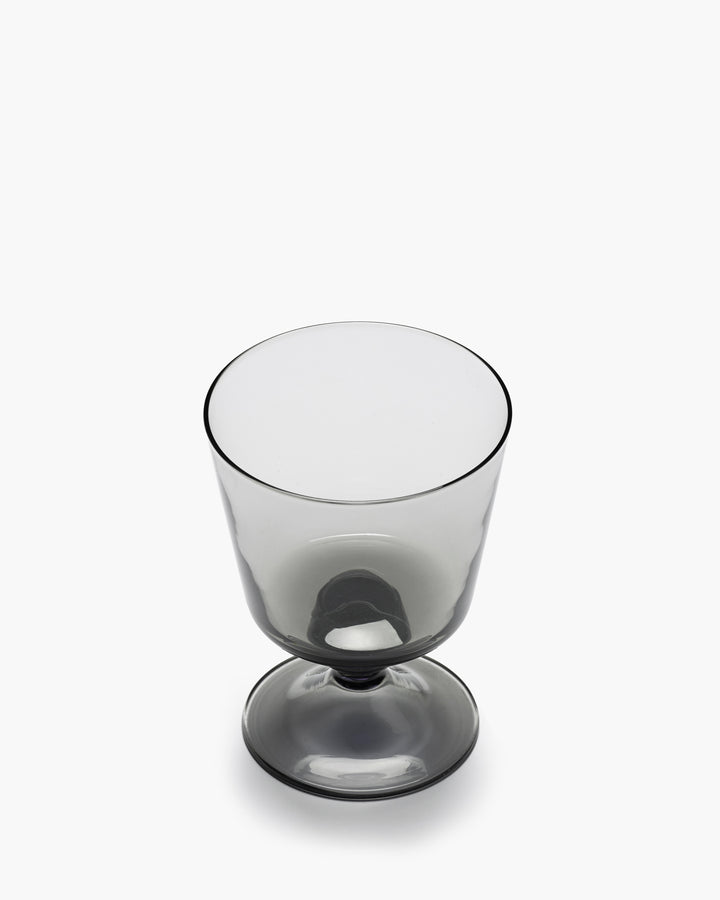 Serax - Marie Michielssen - Wittewijnglas Smoky Grey La Mère - Set van 4