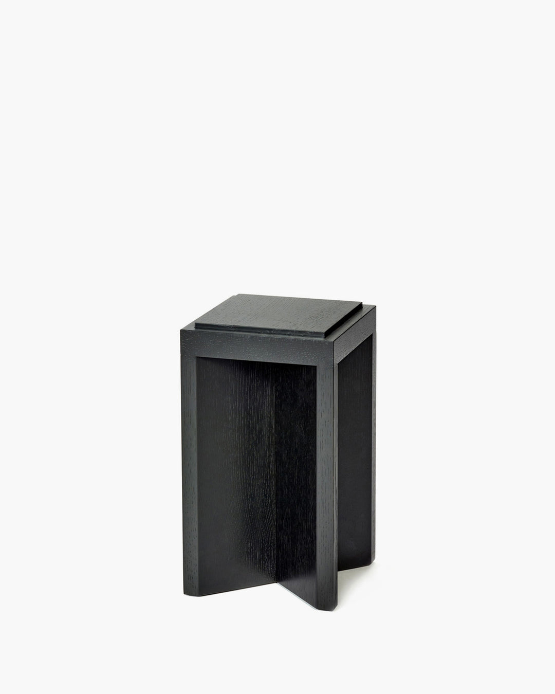 Ann Demeulemeester - Bijzettafel Eik Zwart Kubé 4