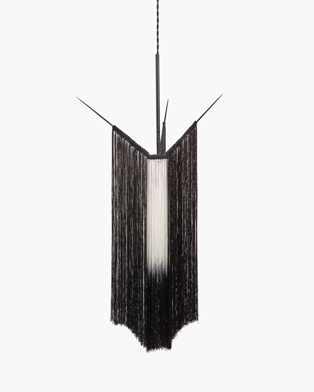 Ann Demeulemeester - Ann Demeulemeester - Hanglamp Zwart Wit Chan 1