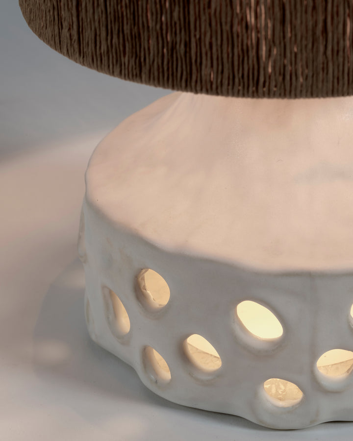 Serax - Sophie Casier - Tafellamp N°2 Beige - Bruin Oya
