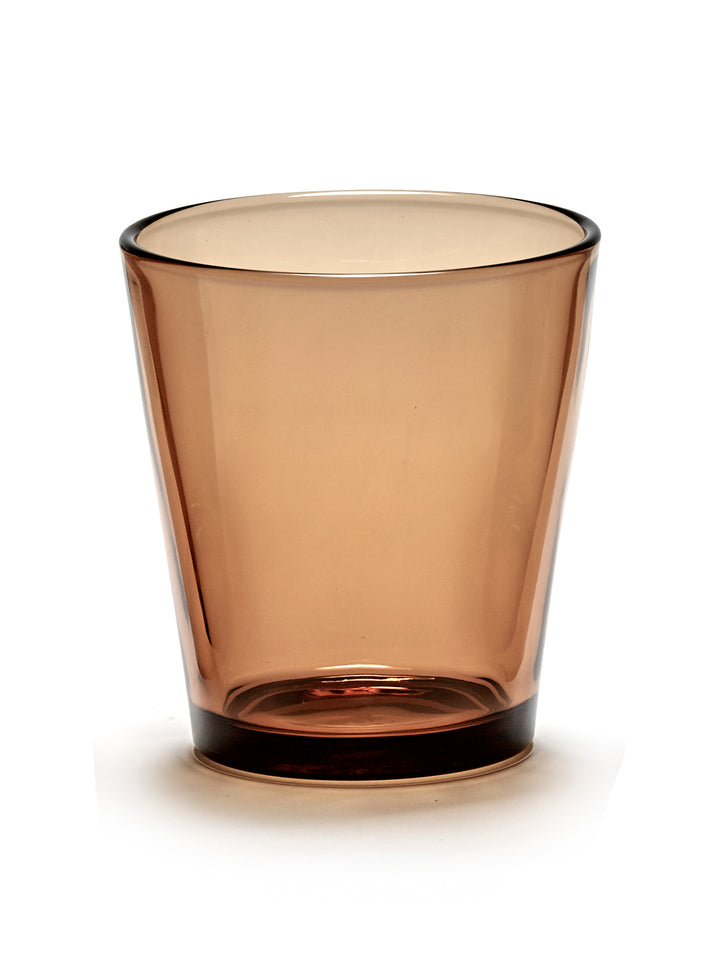 Serax - Kelly Wearstler - Tumbler Amber Perch - Set van 4
