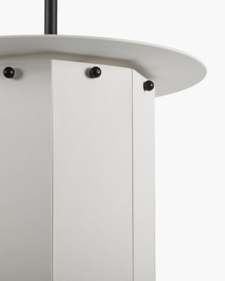 Ann Demeulemeester - Ann Demeulemeester - Hanglamp Lang Zwart Wit Gilda L4