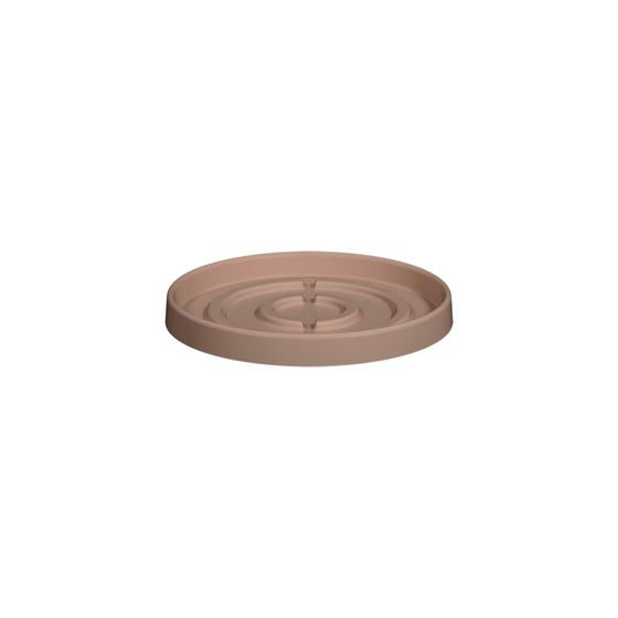 Pottery Pots - Saucer Round ø32, Poederroze