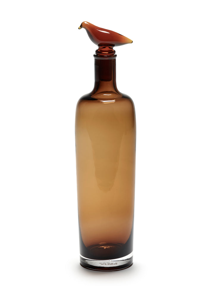 Serax - Kelly Wearstler - Karaf Amber + Stopper Amber Perch