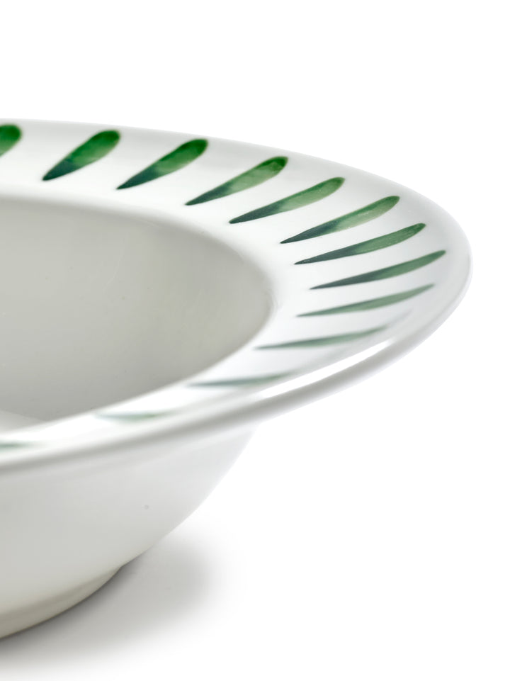 Serax - Marie Michielssen - Pastabord Groen Charly - Set van 2
