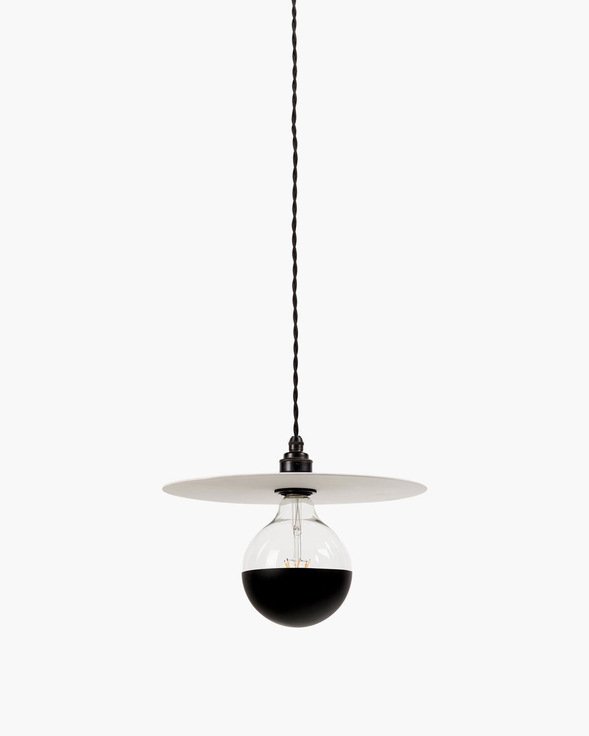 Ann Demeulemeester - Ann Demeulemeester - Hanglamp Zwart Wit Eclipse 1