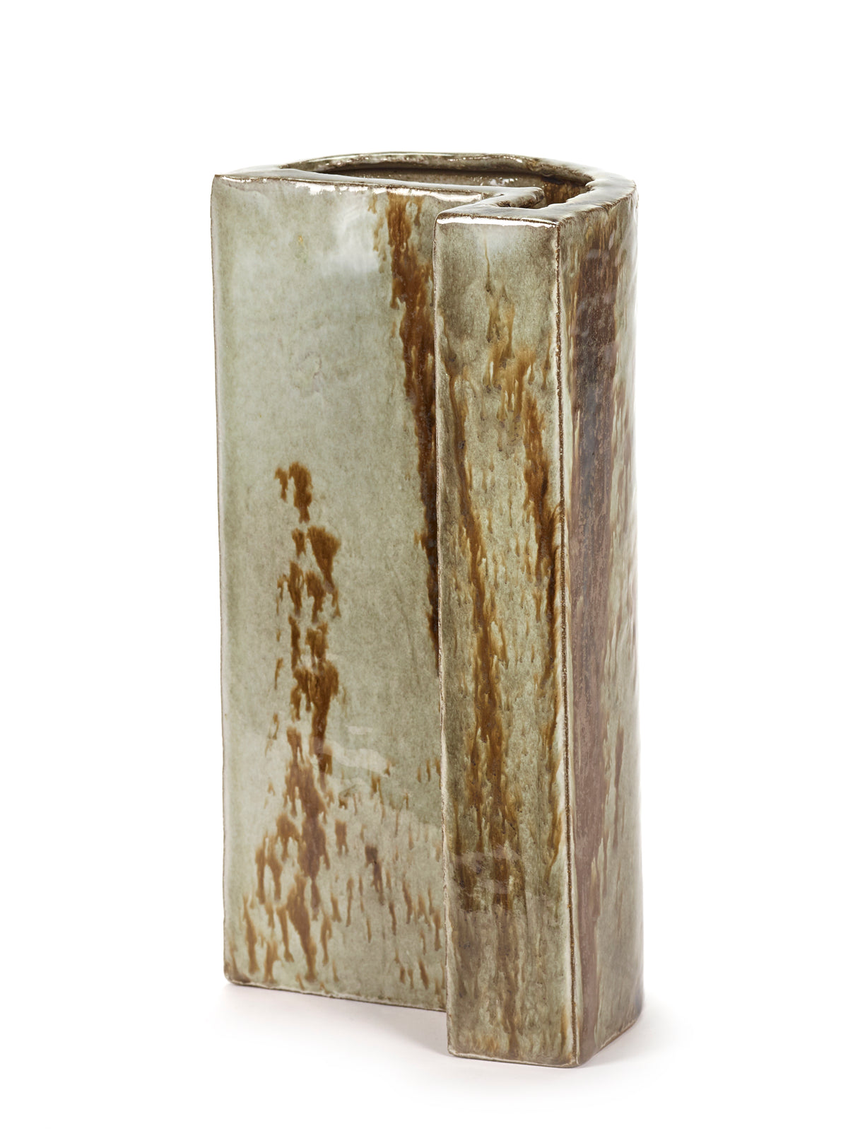 Serax - Frédérick Gautier - Vaas Wit/Bruin FCK
