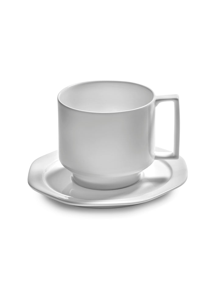 Serax - Piet Boon - Theekop Wit + Saucer Alba