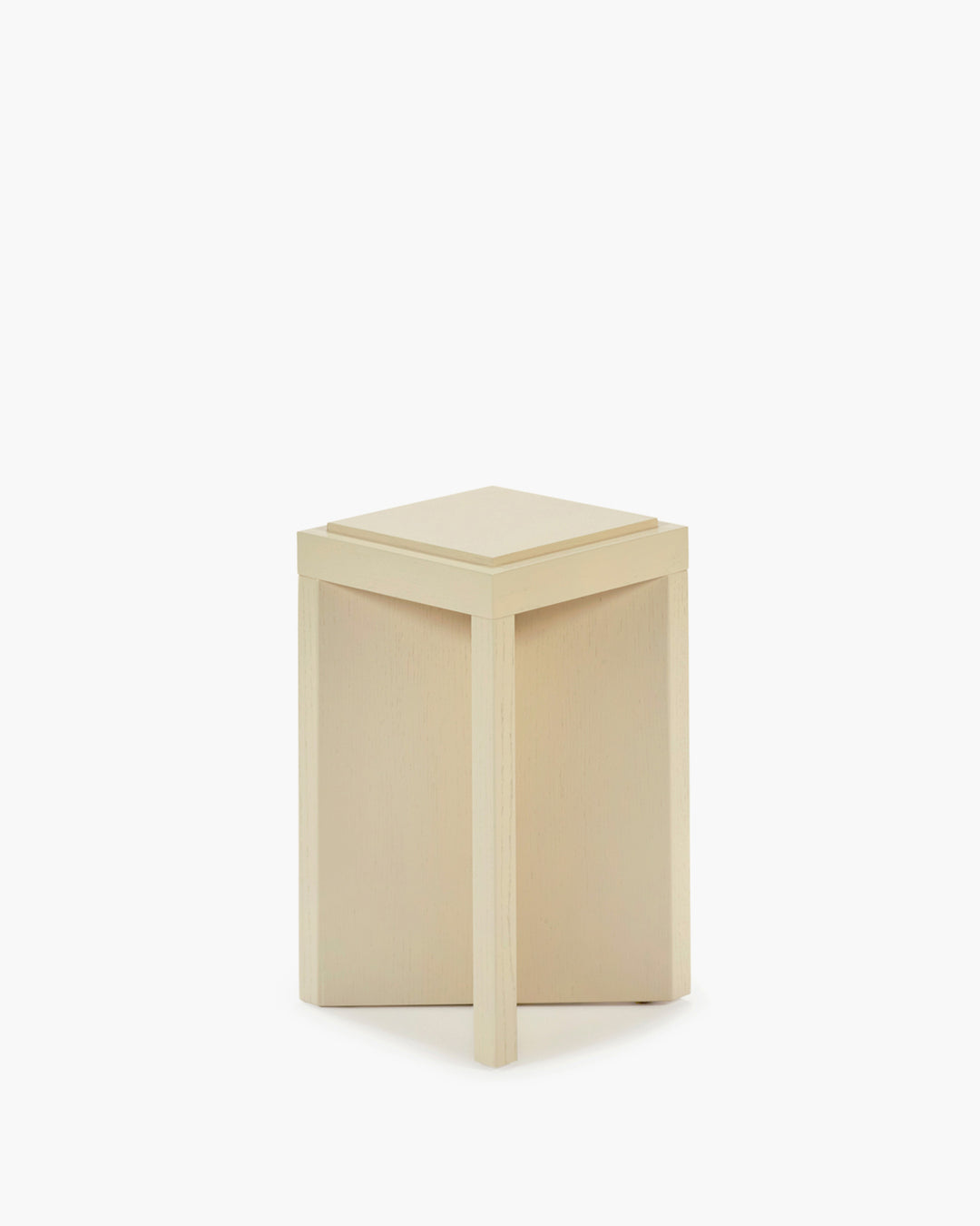 Ann Demeulemeester - Bijzettafel Eik Crème Kubé 4