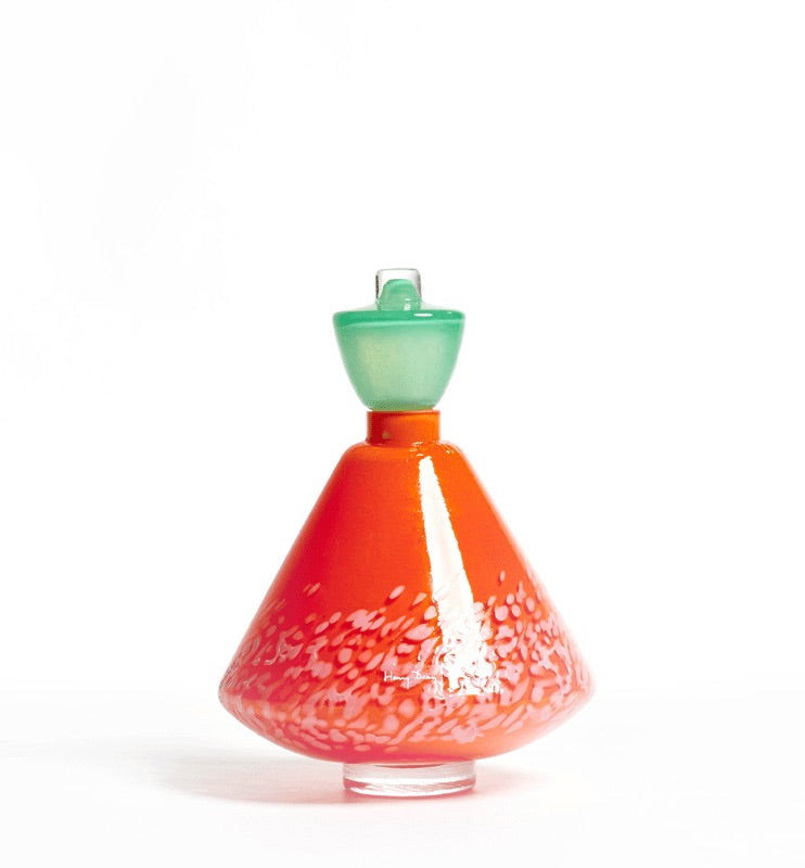 Henry Dean | Mademoiselle vaas H23 cm Mandarila/Green