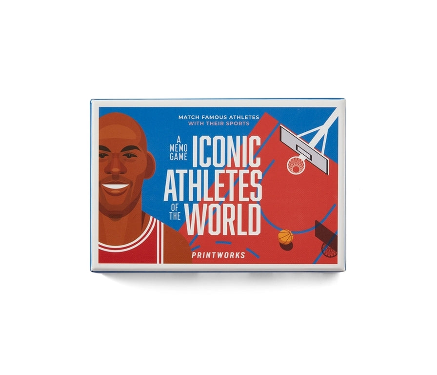 Printworks Memory spel - Iconic Athletes